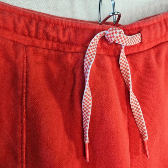 Vans Mens Medium Red Drawstring Shorts With Off The Wall Logo - Picture 3 of 6
